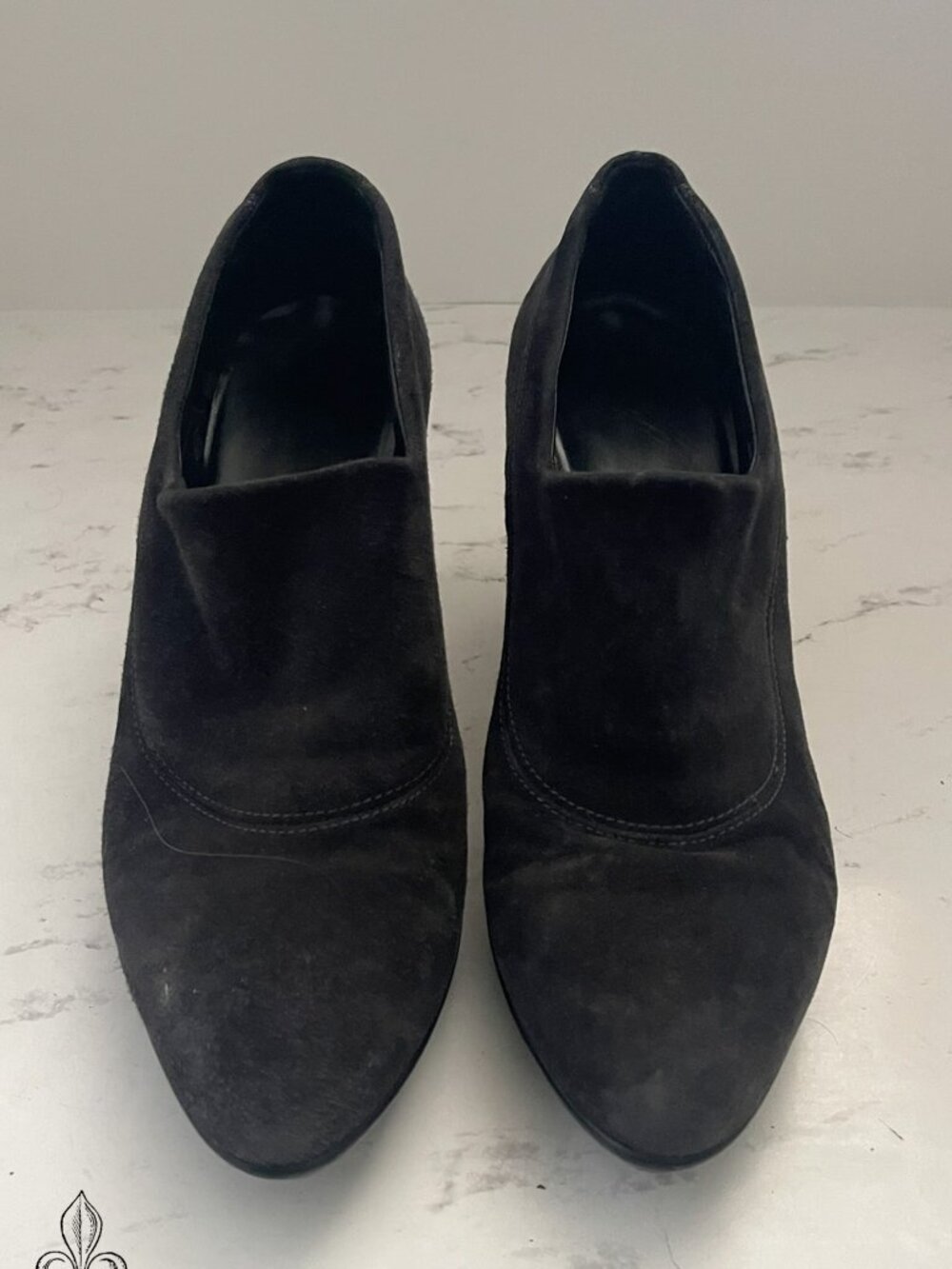 🐈‍⬛Black Suede booties🐈‍⬛
